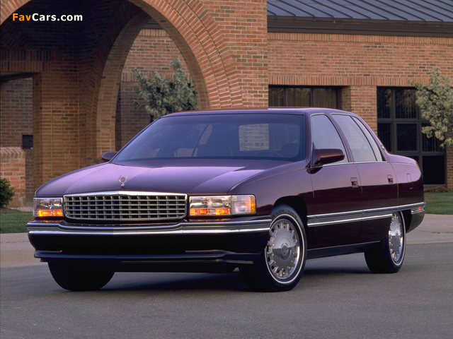 Cadillac Sedan de Ville 1994–96 pictures (640 x 480)