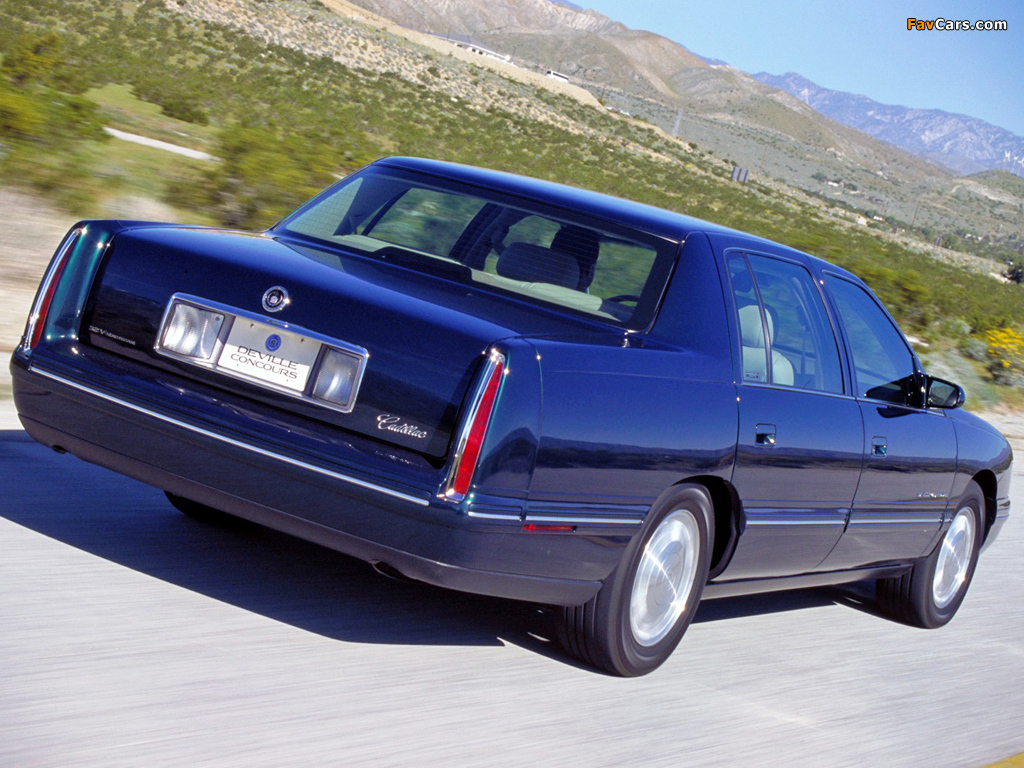 Cadillac DeVille Concours 1997–99 images (1024 x 768)