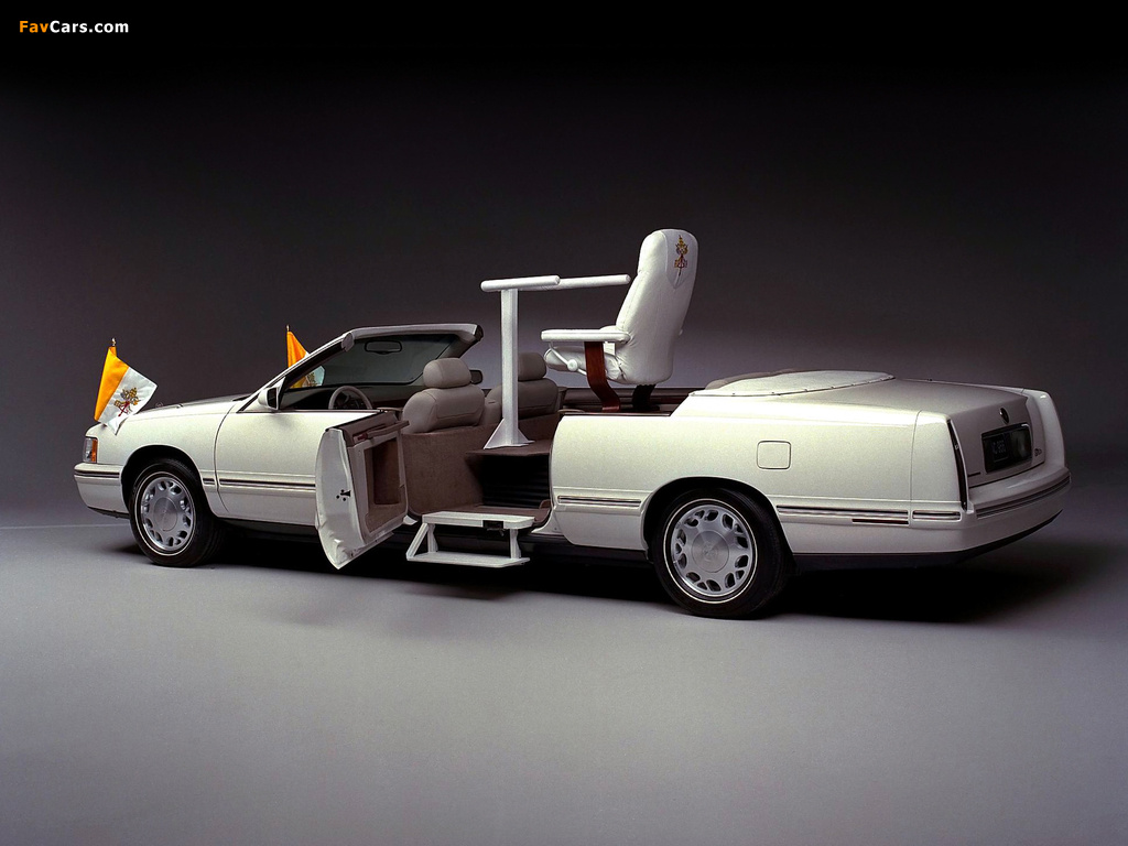 Images of Cadillac DeVille Popemobile 1999 (1024 x 768)