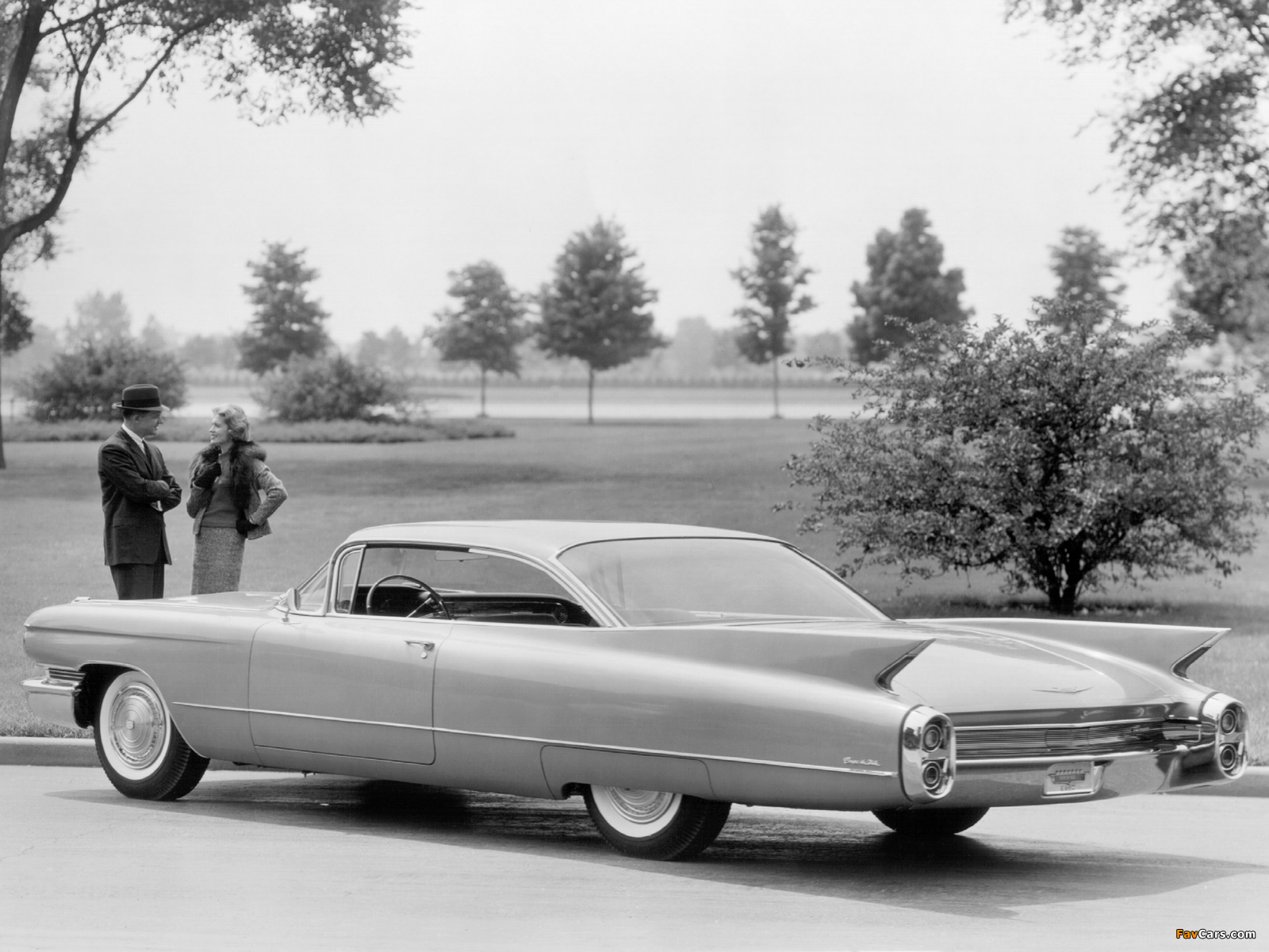 Cadillac Sixty-Two Coupe de Ville 1960 wallpapers (1600 x 1200)
