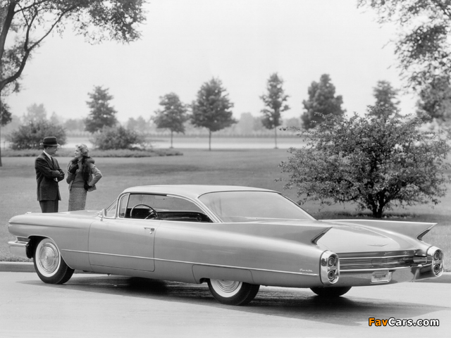 Cadillac Sixty-Two Coupe de Ville 1960 wallpapers (640 x 480)