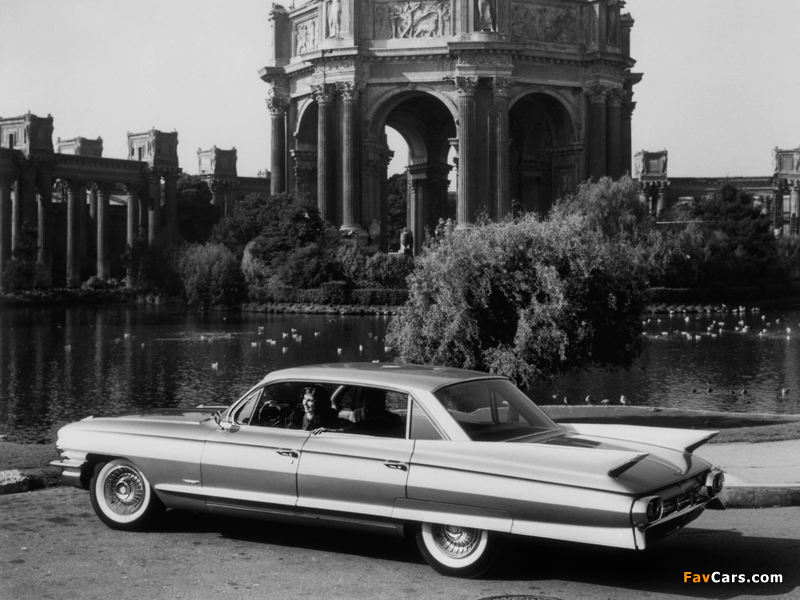 Cadillac Sixty-Two Sedan de Ville 6-window (6329L) 1961 wallpapers (800 x 600)