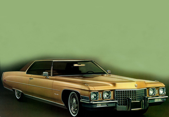 Cadillac Coupe de Ville (68347J) 1971 wallpapers