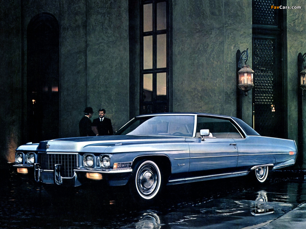 Cadillac Coupe de Ville (68347J) 1971 wallpapers (1024 x 768)