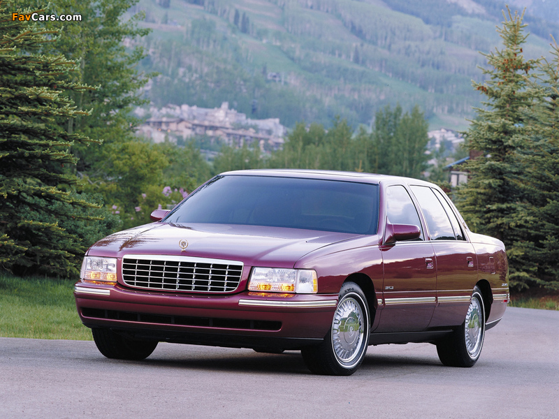 Cadillac DeVille dElegance 1997–99 wallpapers (800 x 600)