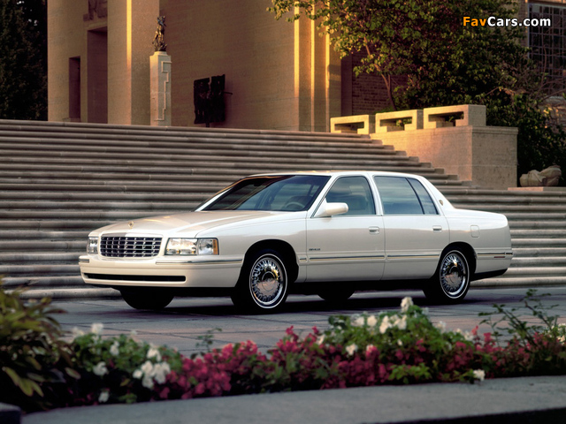 Cadillac DeVille dElegance 1997–99 wallpapers (640 x 480)