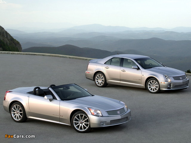 Cadillac XLR-V & STS-V 2006 pictures (640 x 480)