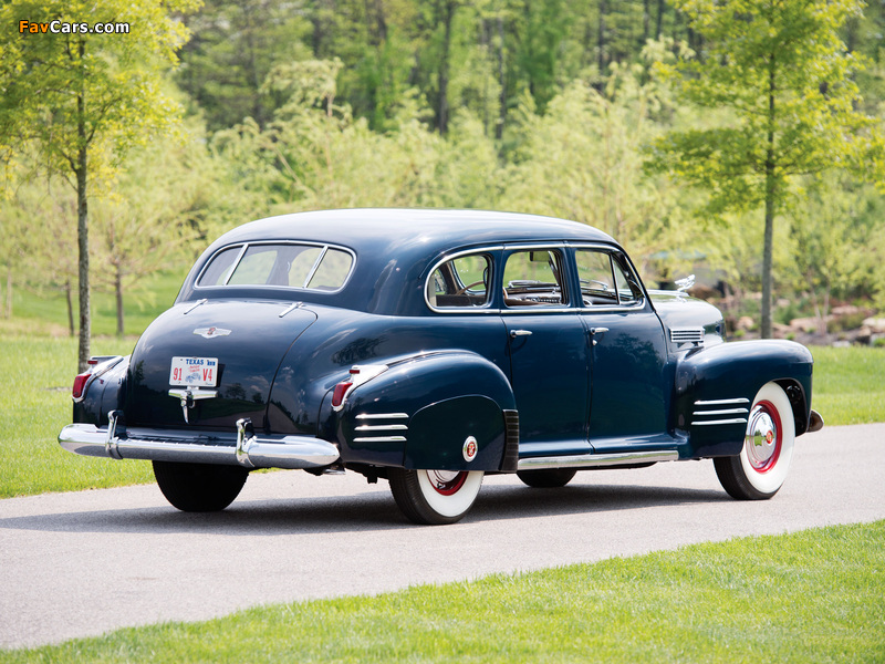 Cadillac Series 67 Touring Sedan by Fisher (41-6723) 1941 wallpapers (800 x 600)