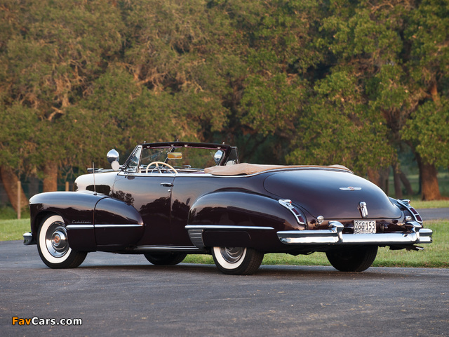 Cadillac Sixty-Two Convertible 1947 pictures (640 x 480)
