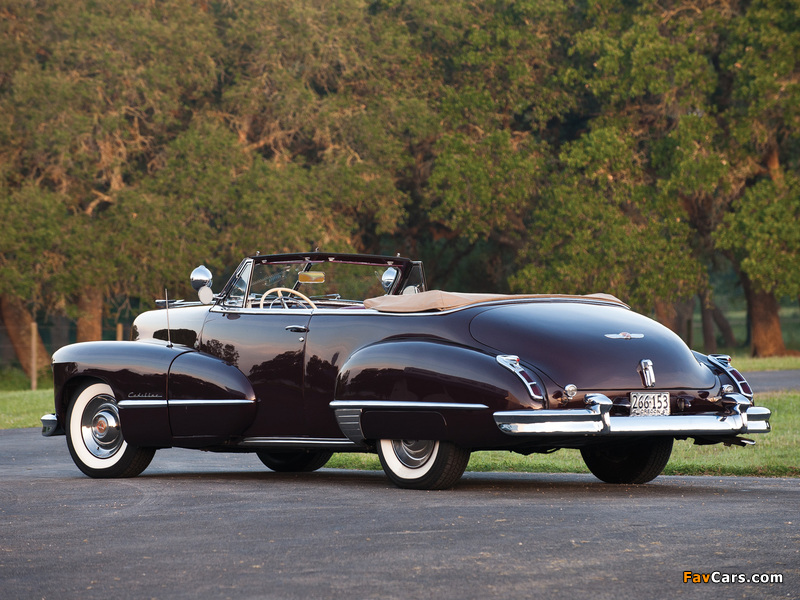 Cadillac Sixty-Two Convertible 1947 pictures (800 x 600)