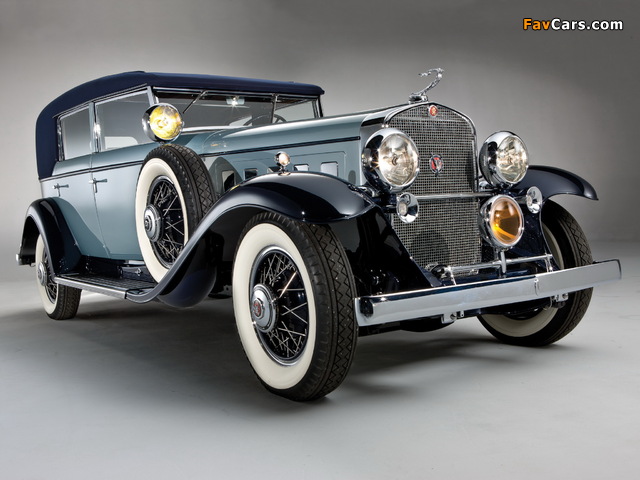 Cadillac V16 Convertible Sedan by Saoutchik 1930 wallpapers (640 x 480)