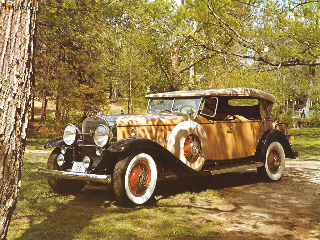 Cadillac V16 452/452-A Dual Cowl Sport Phaeton 1930–31 wallpapers (1024 x 768)