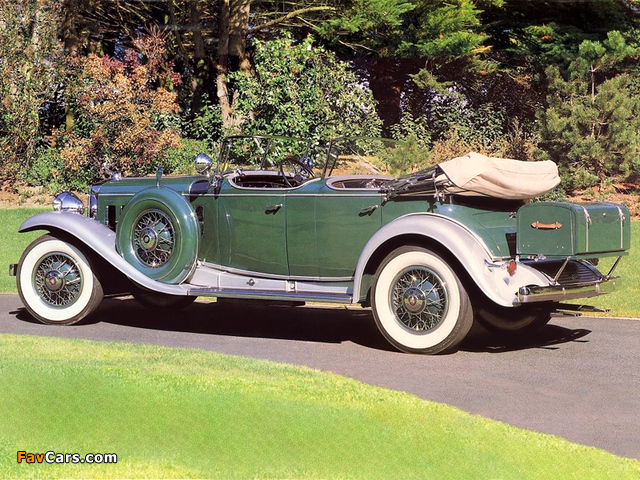 Cadillac V16 452-A Dual Cowl Sport Phaeton by Fleetwood 1931 photos (640 x 480)