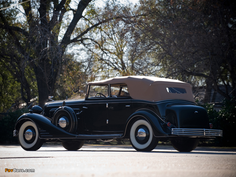 Cadillac V16 Convertible Phaeton by Fleetwood 1933 photos (800 x 600)