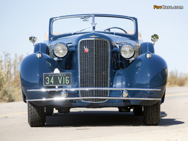 Cadillac V16 452-D Convertible Sedan by Fleetwood (5780) 1934 pictures (640 x 480)