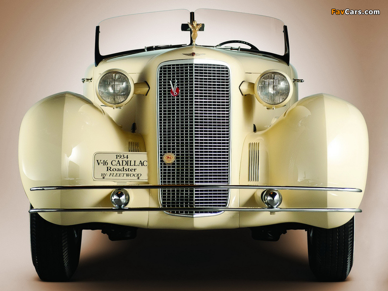 Cadillac V16 452-D Roadster by Fleetwood (5702) 1934 pictures (800 x 600)