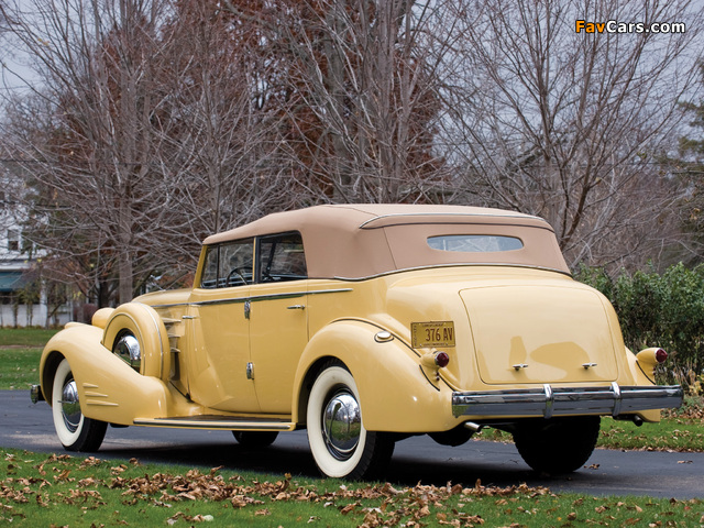 Cadillac V16 452-D Imperial Convertible Sedan 1935 wallpapers (640 x 480)