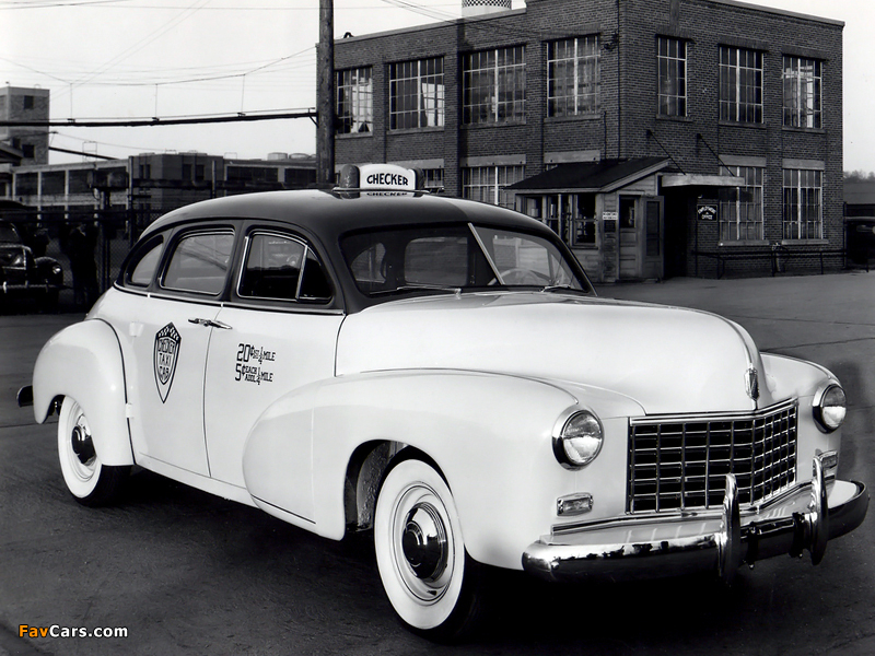 Images of Checker Model A2 Taxi Cab 1948 (800 x 600)