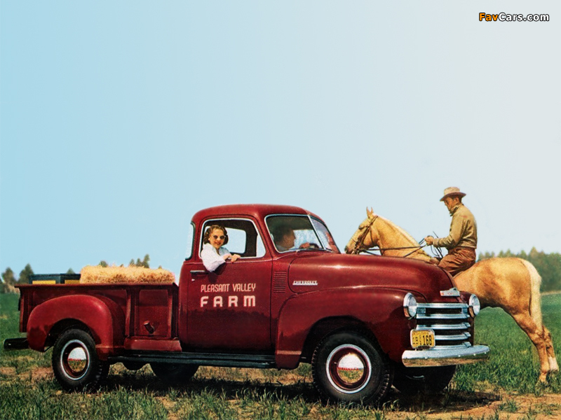Chevrolet 3600 DeLuxe Pickup Truck (FR-3604) 1948 pictures (800 x 600)