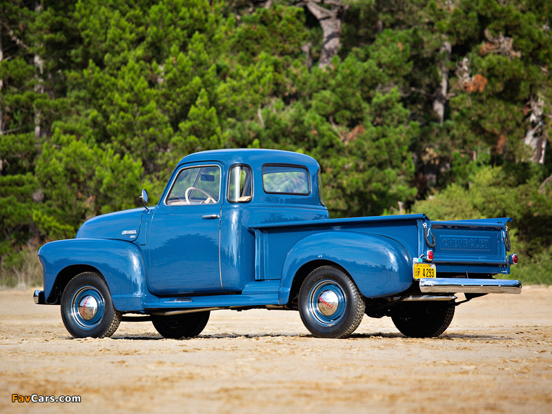 Chevrolet 3100 Pickup (GP/HP-3104) 1949–50 wallpapers (800 x 600)