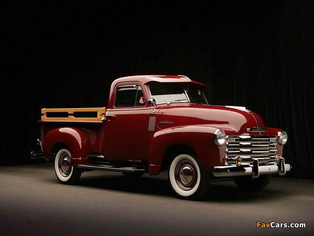 Chevrolet 3100 Pickup 1951–52 images (640 x 480)