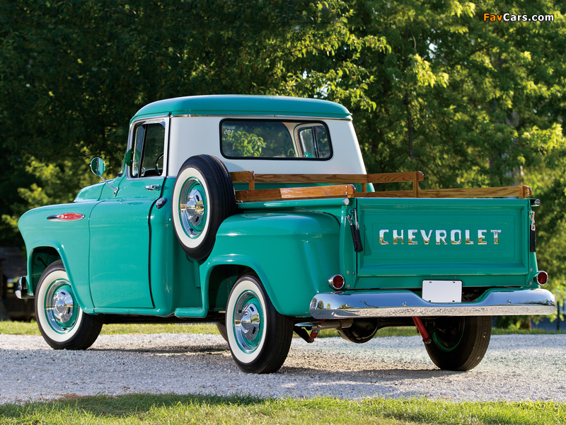 Chevrolet 3100 Stepside Pickup (3A-3104) 1957 pictures (800 x 600)