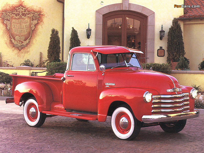 Chevrolet 3100 Pickup 1951 wallpapers (800 x 600)
