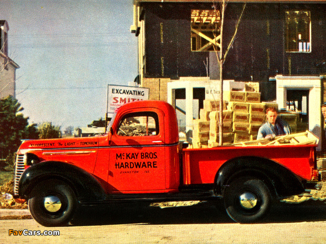 Photos of Chevrolet 3100 Pickup Truck (KC-3104) 1940 (640 x 480)