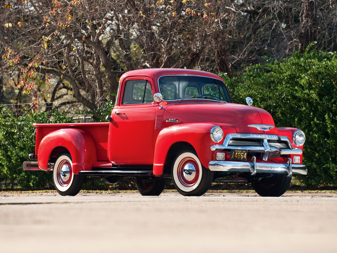 Pictures of Chevrolet 3100 Pickup 1954 (1280 x 960)