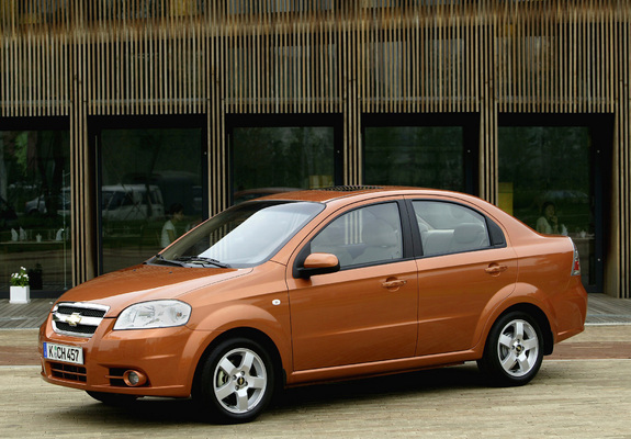 Pictures of Chevrolet Aveo Sedan (T250) 2006–11