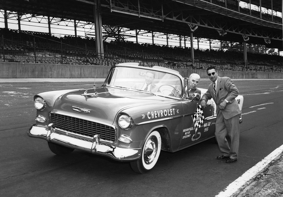 Photos of Chevrolet Bel Air Convertible Indy 500 Pace Car (2434-1067D) 1955