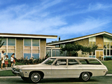Chevrolet Bel Air Station Wagon 1968 wallpapers