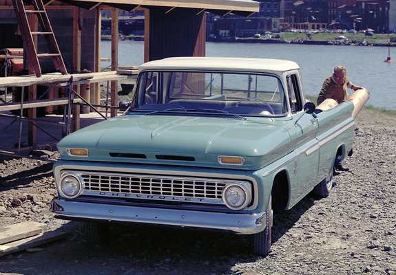 Images of Chevrolet C10 Fleetside Pickup (C1434) 1963