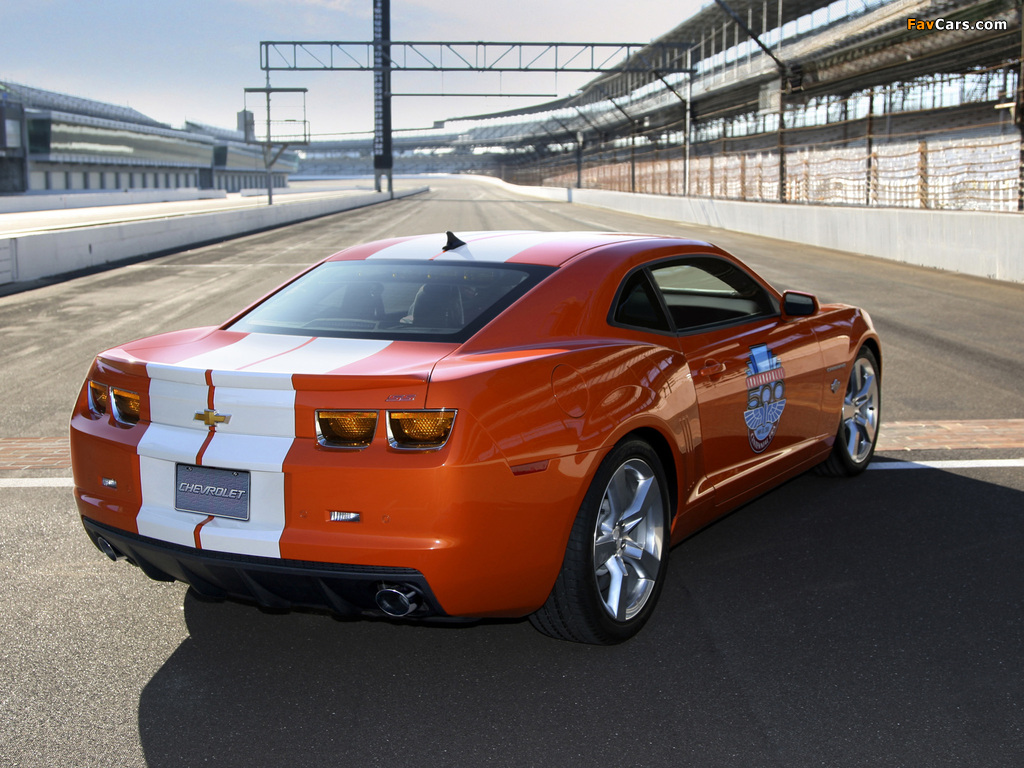 Photos of Chevrolet Camaro SS Indy 500 Pace Car 2010 (1024 x 768)
