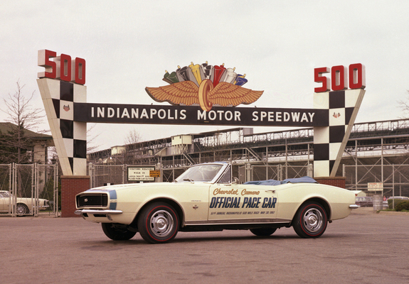 Pictures of Chevrolet Camaro RS/SS Convertible Indy 500 Pace Car (12467) 1967