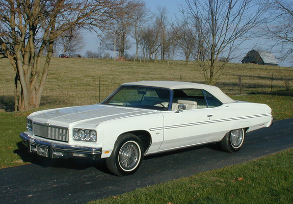 Images of Chevrolet Caprice Convertible 1975