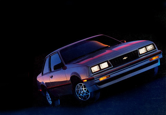 Chevrolet Cavalier Coupe 1984–87 wallpapers