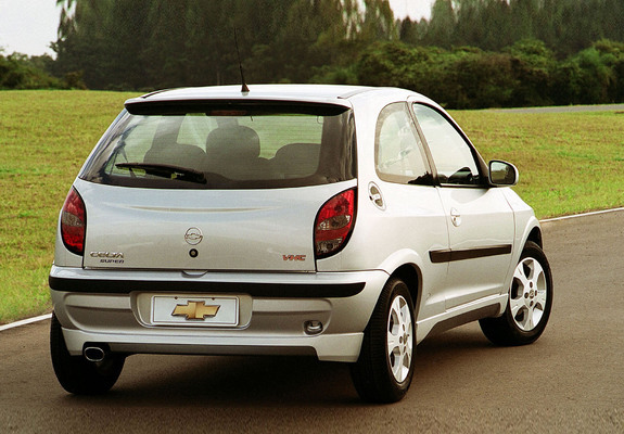 Chevrolet Celta Super 3-door 2003–06 wallpapers