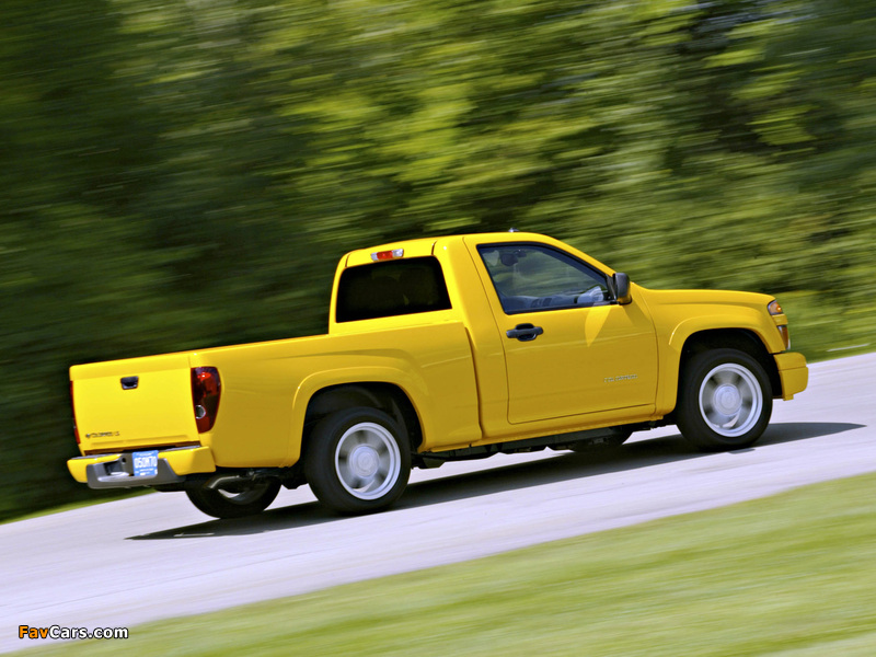 Pictures of Chevrolet Colorado Sport Regular Cab 2004–11 (800 x 600)