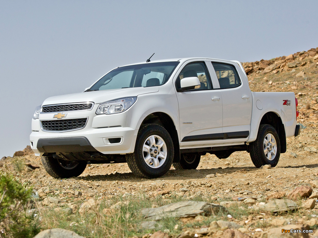 Pictures of Chevrolet Colorado Z71 Double Cab 2012 (1024 x 768)