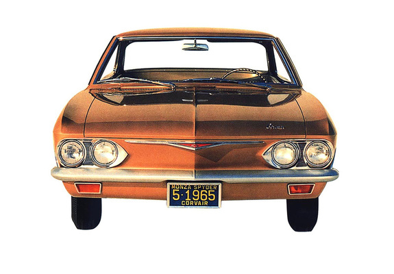 Chevrolet Corvair Monza Hardtop Coupe (05-37) 1965 images