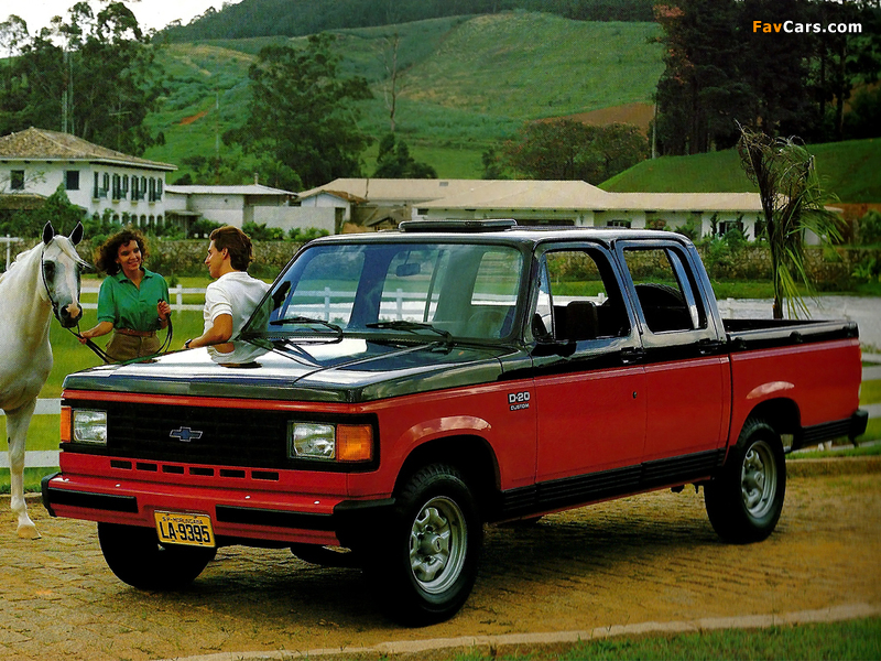 Chevrolet D-20 Crew Cab 1987 photos (800 x 600)