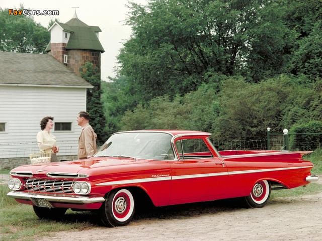 Chevrolet El Camino 1959 images (640 x 480)