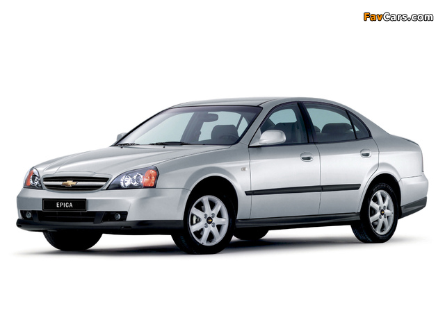 Pictures of Chevrolet Epica (V200) 2004–06 (640 x 480)