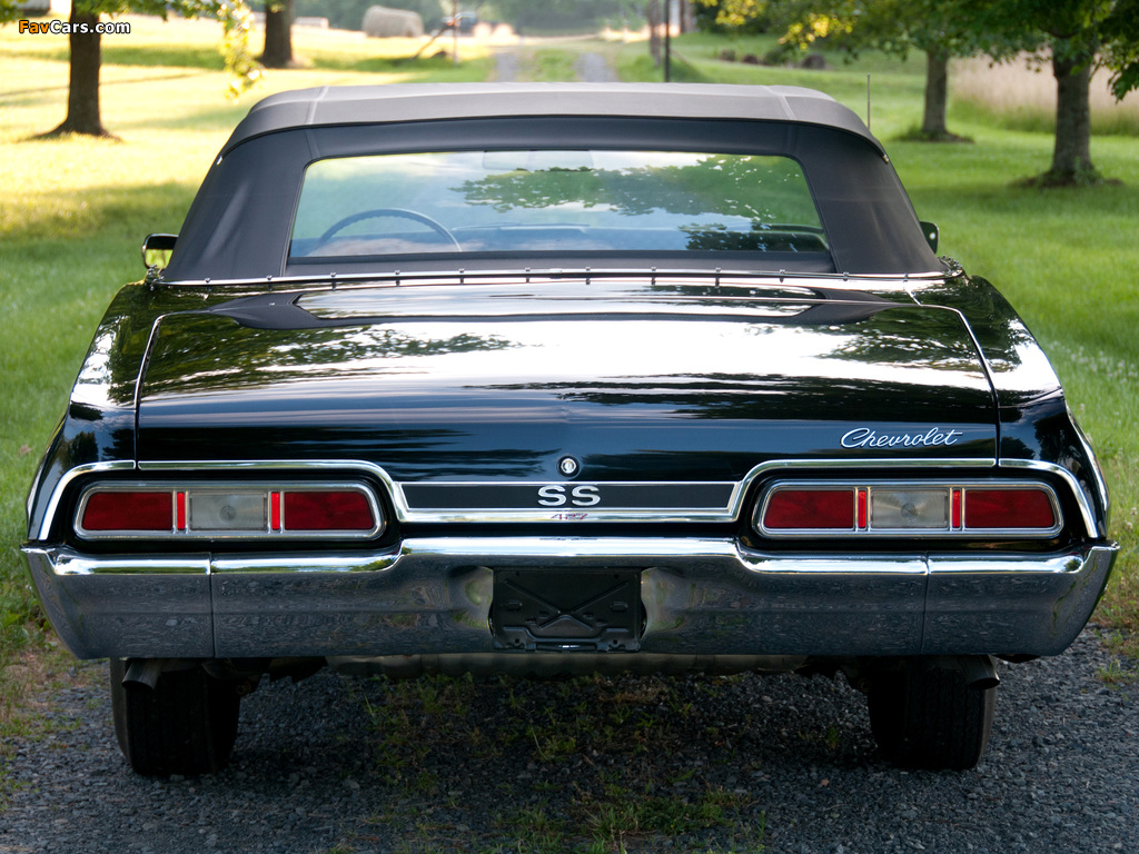 Images of Chevrolet Impala SS 427 Convertible 1967 (1024 x 768)