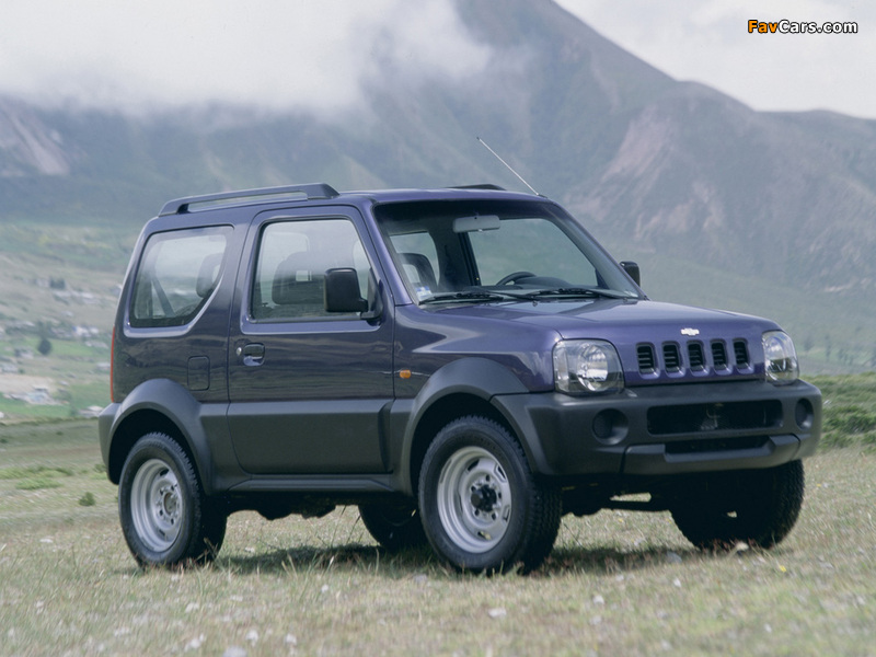 Pictures of Chevrolet Jimny 1999–2006 (800 x 600)