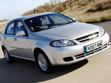 Pictures of Chevrolet Lacetti Hatchback UK-spec 2004