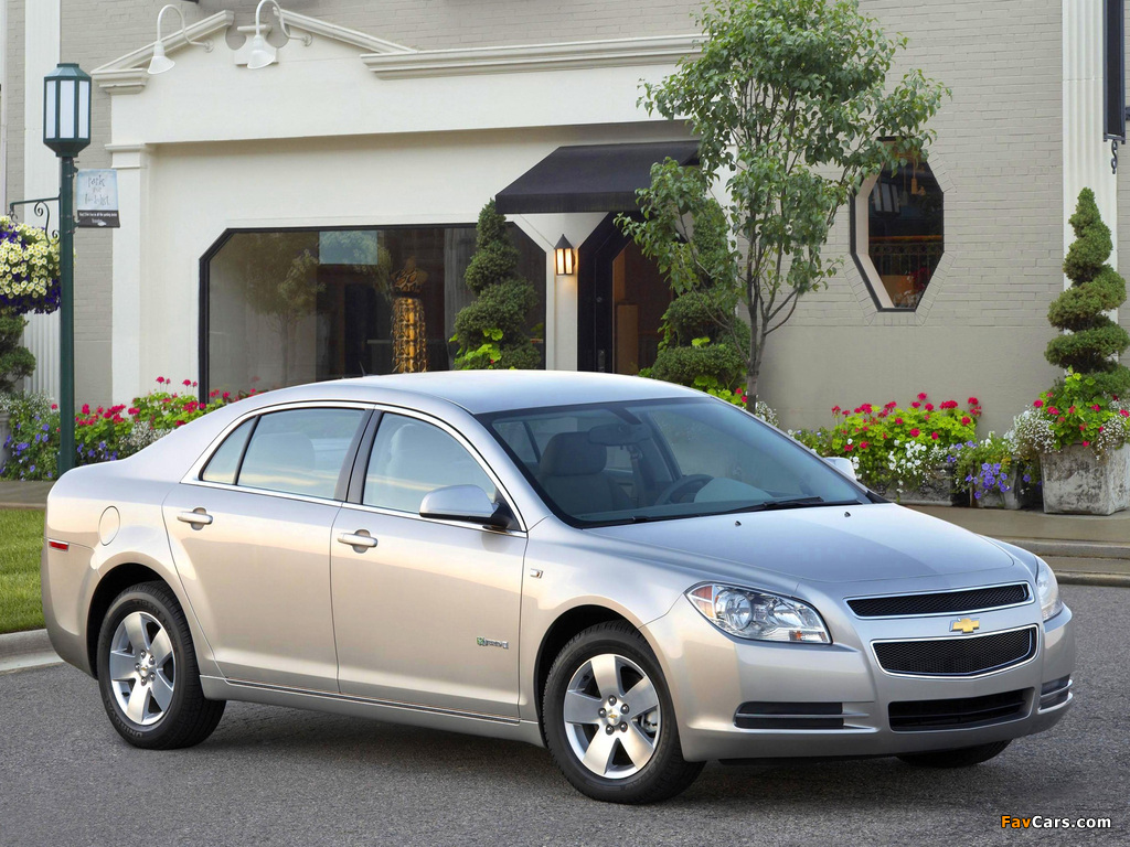 Chevrolet Malibu Hybrid 2008–11 images (1024 x 768)
