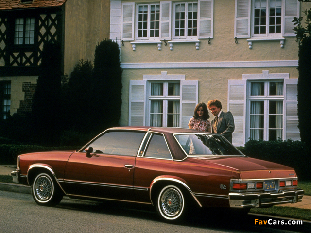 Pictures of Chevrolet Malibu Classic Landau Coupe 1980 (640 x 480)