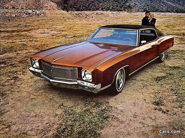 Chevrolet Monte Carlo 1971 pictures (640 x 480)